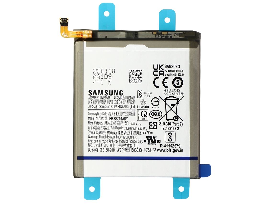 Batería Interna SAMSUNG Galaxy S22 3700mAh Original EB-BS901ABY