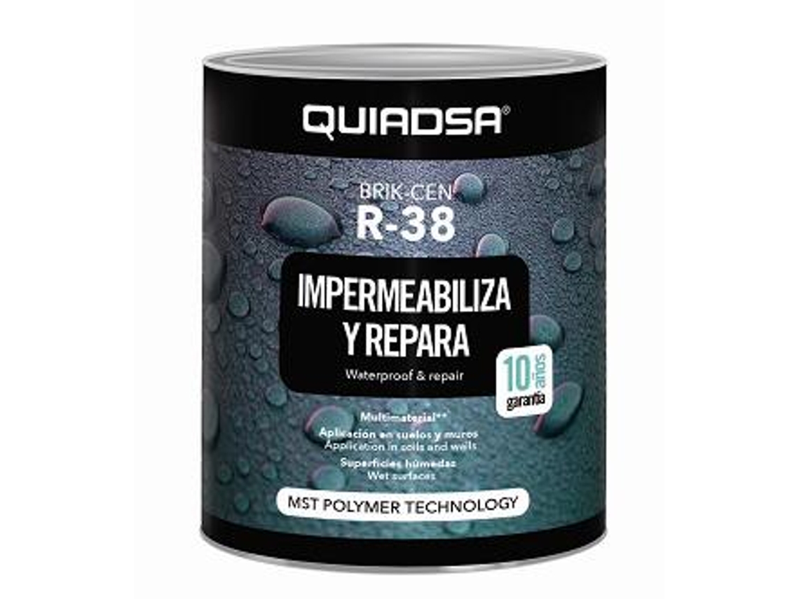 Impermeabilizante 1Kg.Brik-Cen R-38 Terracota QUIADSA