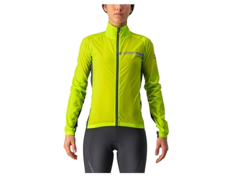 Casacos CASTELLI Casaco Squadra Stretch Amarelo M Mulher
