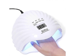 Lámpara de uñas inteligente Sun5 con 42 cuentas, 150 W, fuente de luz LED dual, secador de uñas Ly Ebike