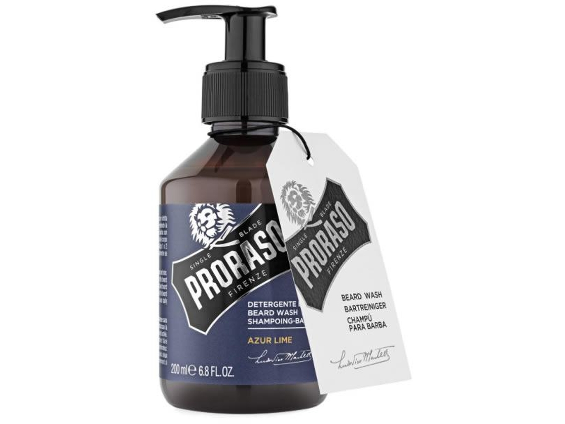 Champú PRORASO Barba Azur Lime (200ml)