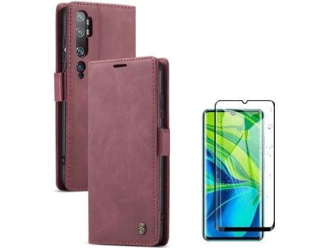 Carcasa y Protector Xiaomi Mi Note 10 Livro Caseme Elite