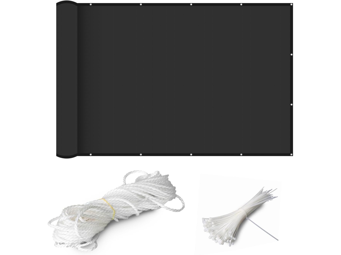 70 X 250 Cm, Pantalla Privacidad, Hdpe, Opaca, Para Balcón, Piscina
