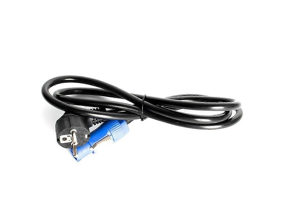 Cable De Alimentación Powercon De 1,5 M, Color Negro, Para Luces De Escenario, Cable Led Dmx512 Con Enchufe Europeo Para Eventos.