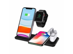 Cargador Sem Fio Fast Para Apple Yizhood Negro