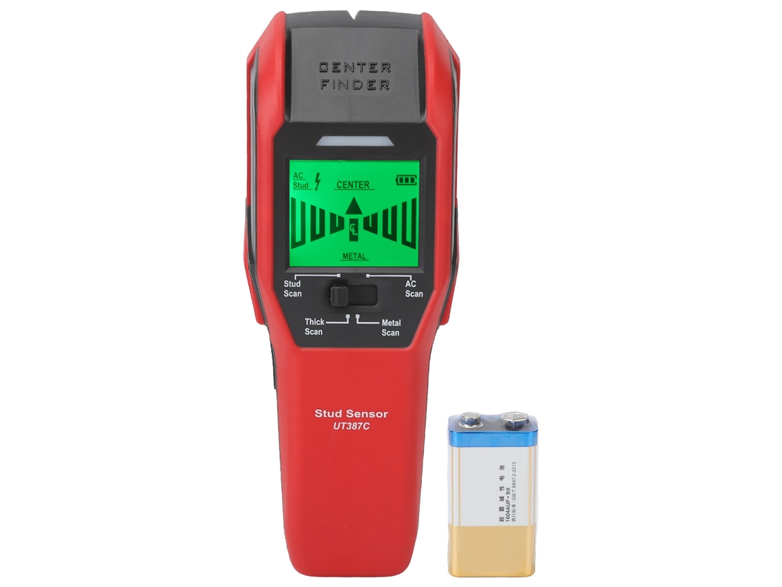 Sensor Inteligente Ut387c Con Alarma Para Montaje En Pared, Metal, Madera Y Cables De Ca.
