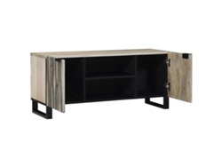 Muebles de TV blancos 105x33x46 cm Madera procesada MAISON EXCLUSIVE