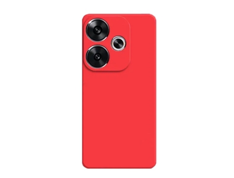 Funda Compativel para Xiaomi Xiaomi Poco F6 PHONECARE Silicona Líquida Rojo