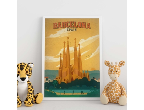 Poster NACNIC Vintage de Barcelona