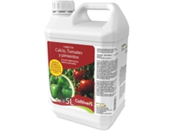CULTIVERS Corrector Calcio Tomates Líquido 5 L Fertilizante orgánico natural refuerza la resistencia a las enfermedades