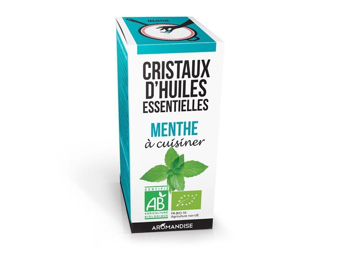 Cristales de aceites esenciales - Menta