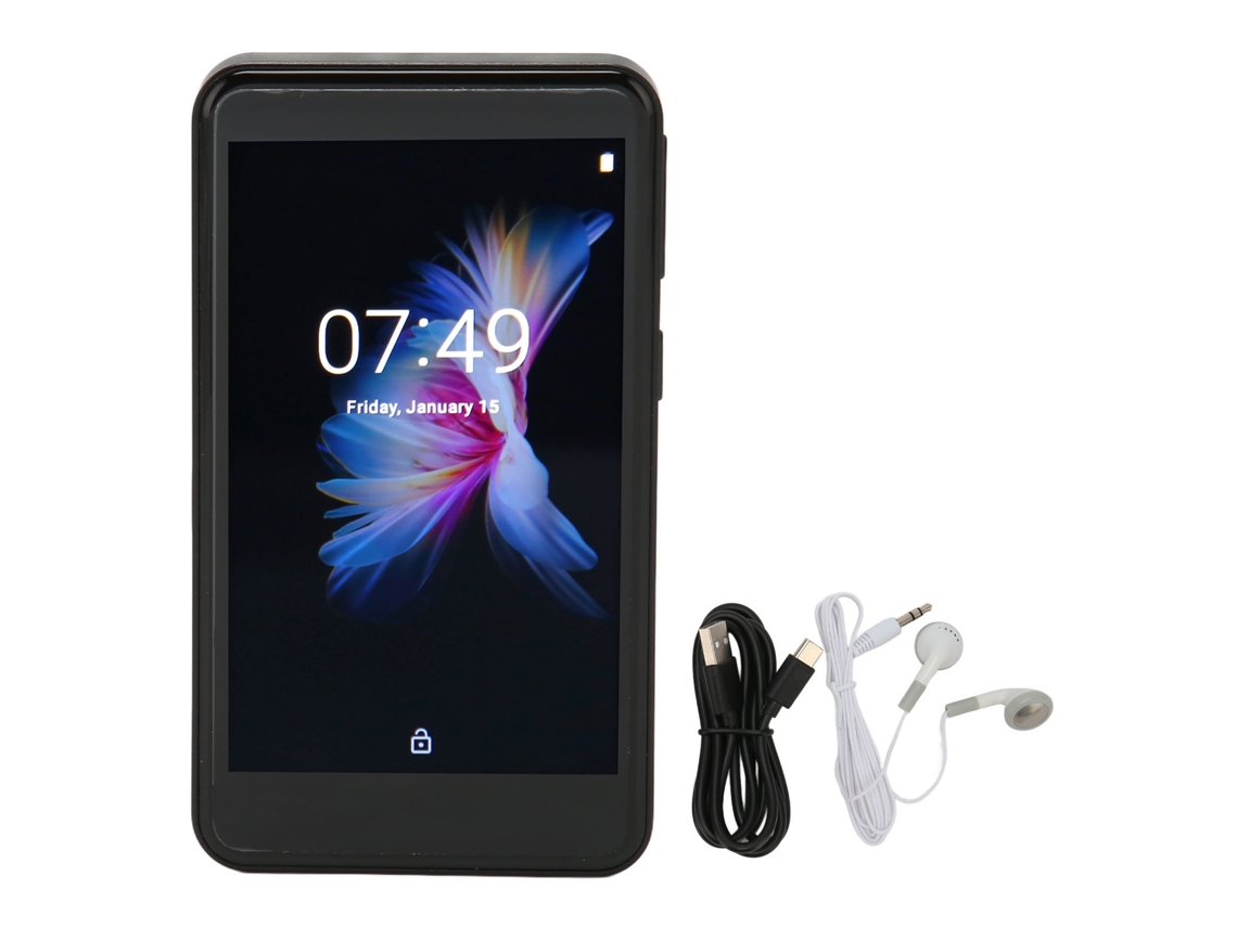 Reproductor MP3 con pantalla táctica completa y Bluetooth 5.0