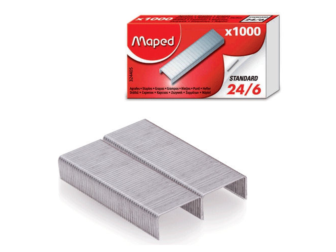 MAPED 324405 Paquete de Grapas 1000Grapas Grapa