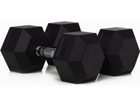 Mancuernas BOOMFIT Hexagonales (25kg)