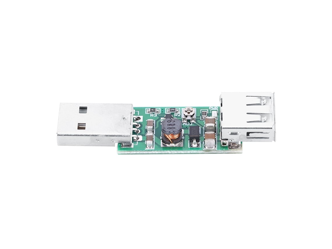 Módulo De Conversor De Voltaje Dc-dc Step-up Ajustable De 5v A 6-15v, Boost De Potencia Usb A Usb