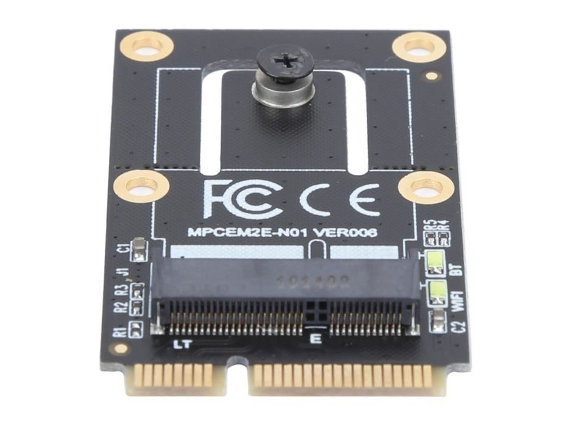 Alta calidad Pcie Usb Pci-E convertidor M.2 Wifi Bluetooth tarjeta adaptadora Pci-E Mini tarjeta Wlan inalámbrica portátil para