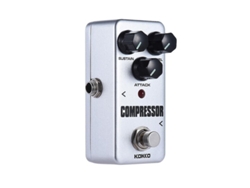 Mini Pedal Compresor De Guitarra Portátil Con Circuito Totalmente Analógico, True Bypass Y True Bypass.