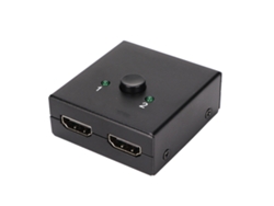 Divisor/conmutador De Interfaz Multimedia 4k Hd 60hz 2x1/1x2 Para Ps4, Pc, Ios Y Tv