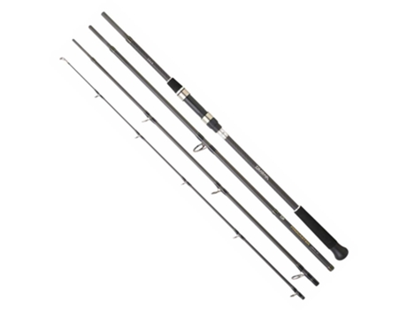 Cana Spinning Procaster Game Iii 4 Seções Preto 2.70 M / 20-80 Gdaiwa