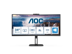 Monitor AOC Cu34v5cw/bk (34'' - 1 ms - Wide Quad HD)