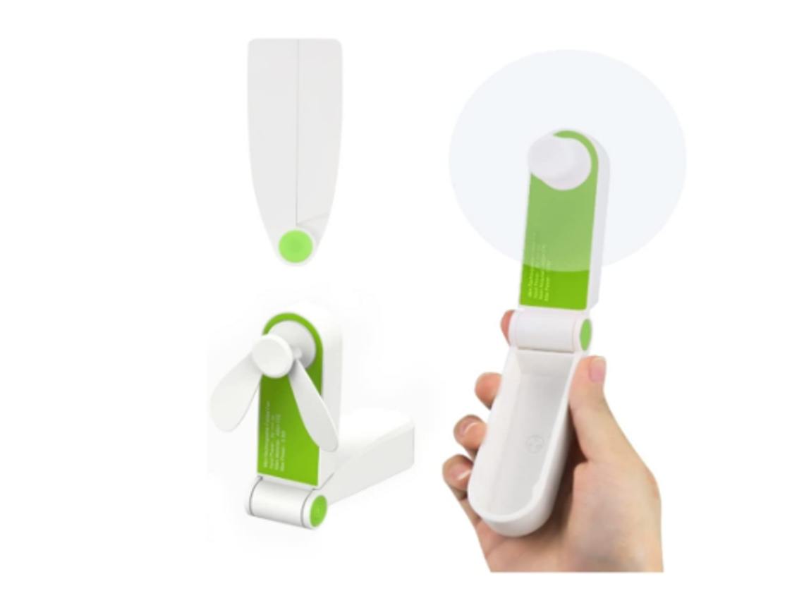 Mini ventilador Yizhood (2 velocidades, 2 W, diámetro 10 cm)