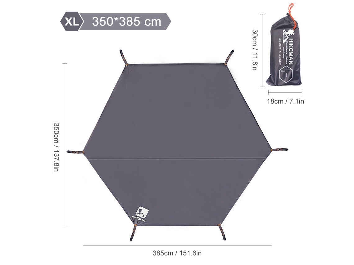 Lona Impermeable Para Acampar, Esterilla Gruesa Para Picnic, Esterilla De Playa Duradera, Parasol Para Acampar, Hacer Senderismo Y Mochileros.