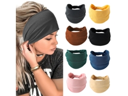 Diadema, Diadema De Punto Suave Retro Elástica Para Mujer Chrui