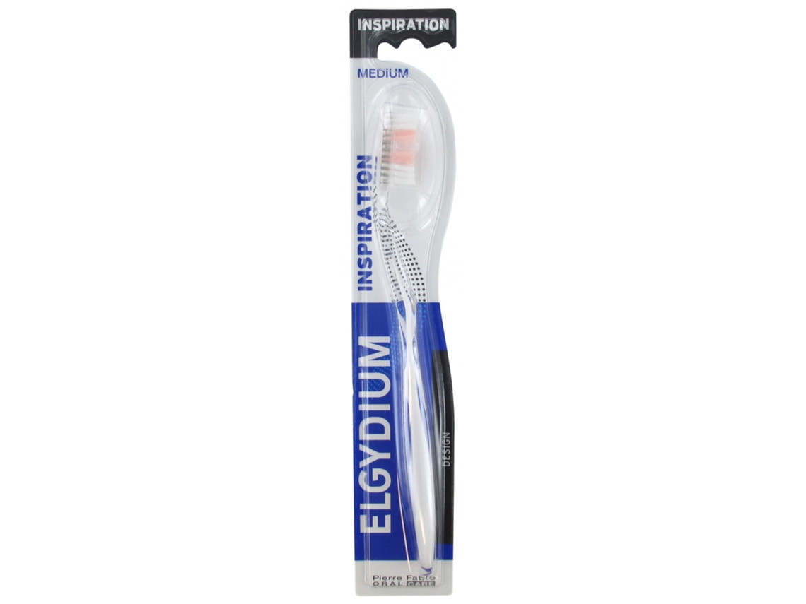 Cepillo de Dientes Inspiration Medium Color: Blanco ELGYDIUM