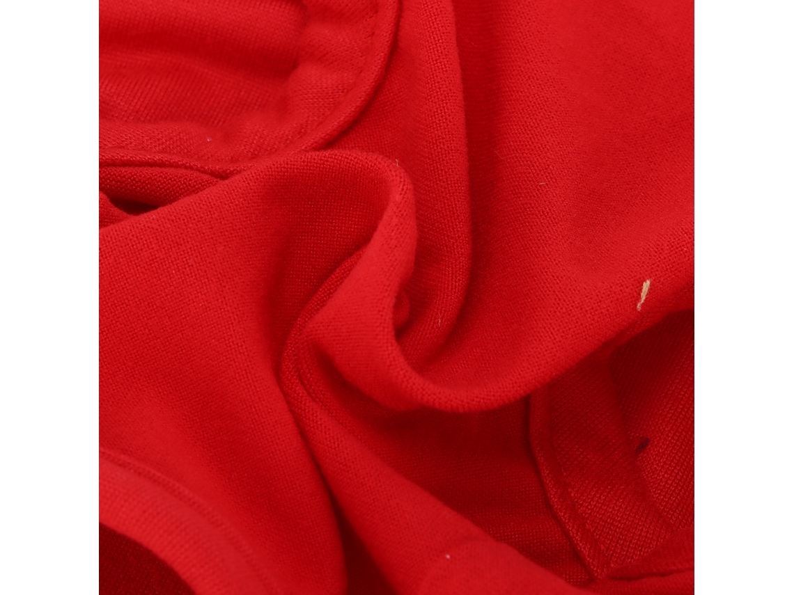 Camiseta Suave Y Transpirable Para Perros Con Pedrería, Sin Mangas, Roja, Talla M.