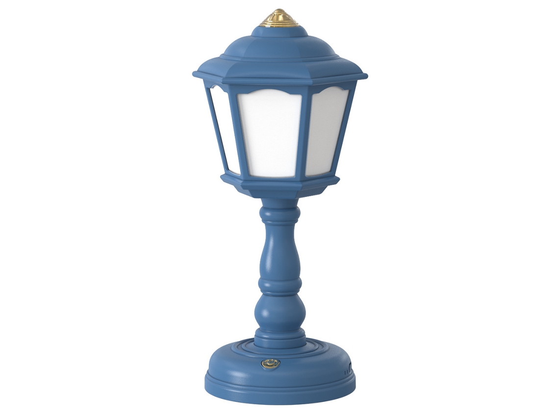 Luz Noturna Recarregável Retro - Azul JEIIBRZUI