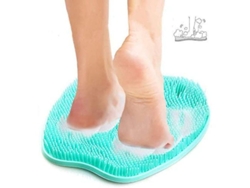 Cepillo De Silicona Para Pies Para Masajear Y Exfoliar En La Ducha - Limpieza Profunda - Aumenta La Circulación Sanguínea