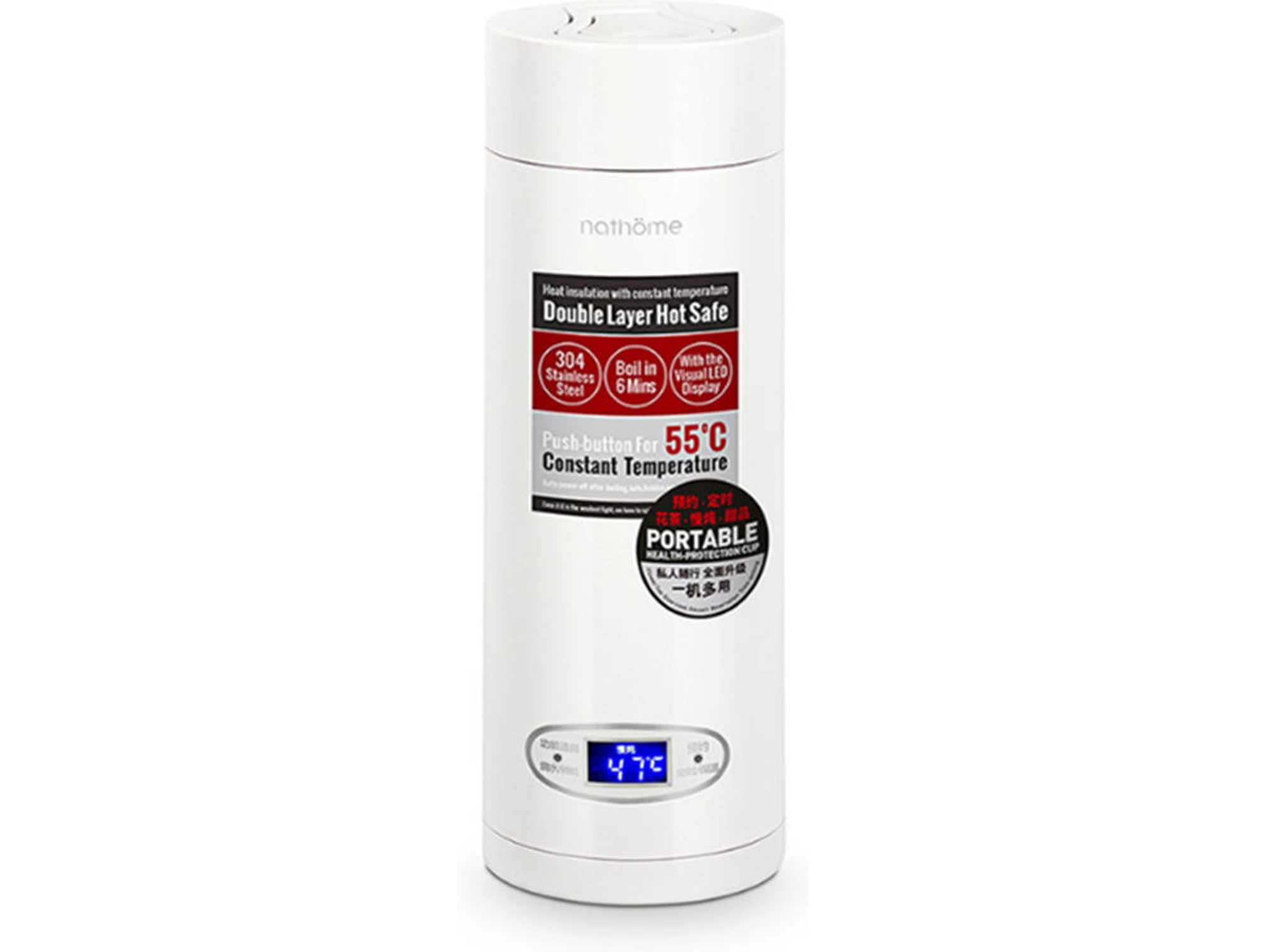 Botella Térmica WJS Eléctrico Blanco