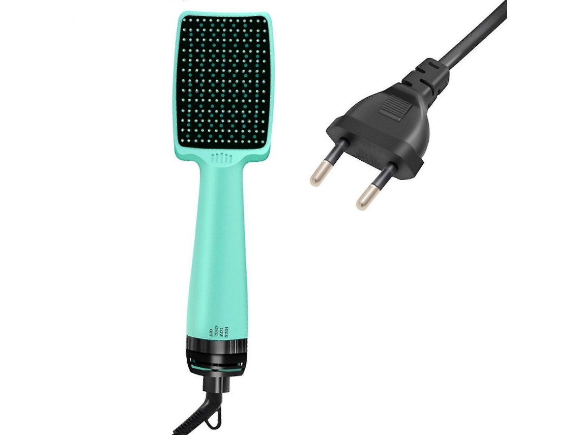Secador De Pelo Dos En Uno Con Función De Cepillo De Aire Caliente, Un Accesorio Multifuncional Para Facilitar Su Uso.