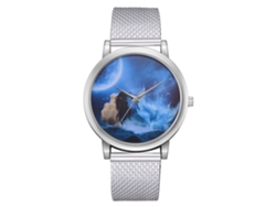 Reloj De Pulsera Casual Unisex Zhoulianfa Con Caja De Madera Y Correa Vaquera (verde)