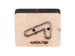 Troquel De Corte De Cuero De 41x265 Mm, Número 7, Para Manualidades Y Joyería.