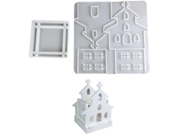 Juego De 2 Moldes De Silicona Para La Elaboración De Elegantes Artículos De Mesa.