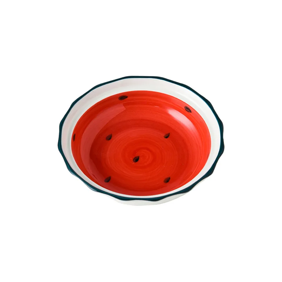Comedero De Cerámica Para Gatos (rojo), 14 Cm (5,5 Pulgadas), Para Gatos Y Perros.