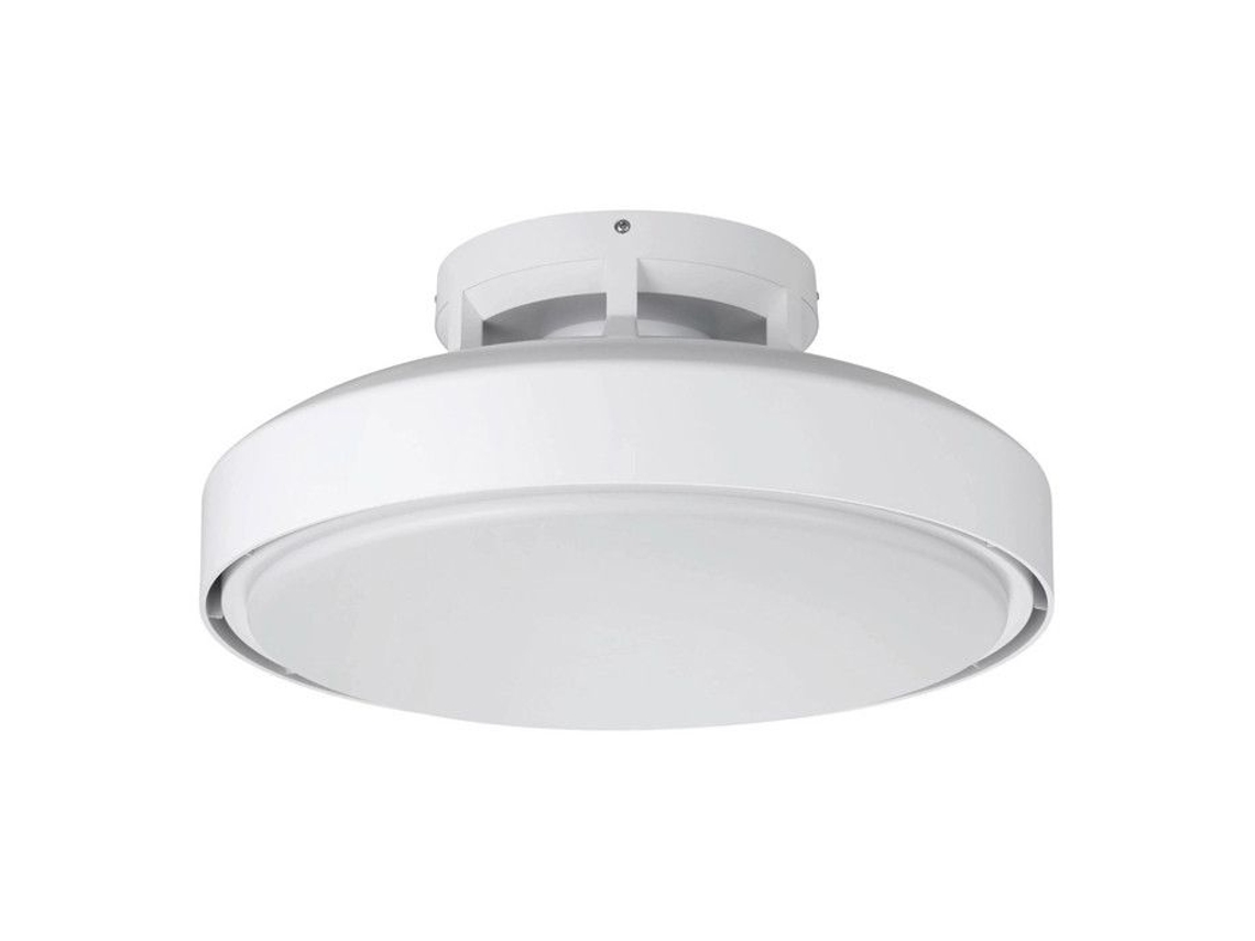 Lámpara de techo LED 5200lm con ventilador, CCT y control remoto, 10 aspas, 43W Morenci