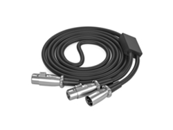 Cable Divisor En Y De 3 Pines Con 2 Conectores Hembra A 1 Conector Macho Para Micrófono Balanceado