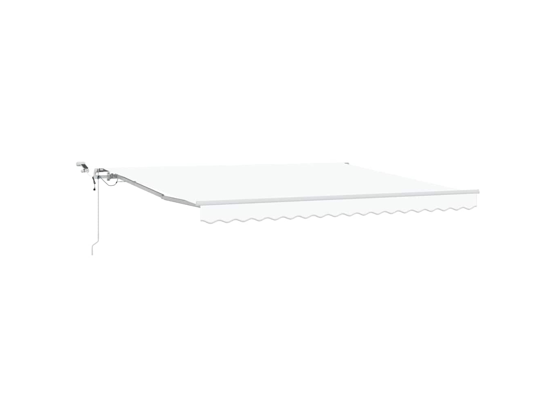 Maison Exclusive - Toldo Retráctil 400 X 350 Cm Poliéster Y Metal