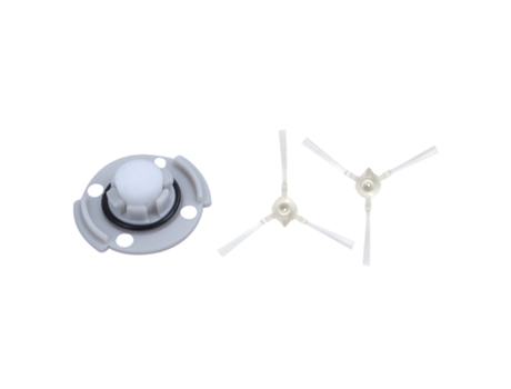 6 piezas para aspiradora Xiaomi Roborock Robot S50 S51, 2 piezas de repuesto, filtro de tanque de agua y 2 cepillos laterales para 360 S6