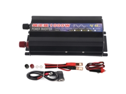 Inversor De Onda Sinusoidal Pura 1000w Convertidor Dc12v A Ac220v Para Coche Y Hogar Con Pantalla Digital