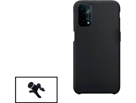 Kit Carcasa + Soporte Oppo A16S PHONECARE Silicona Liquida