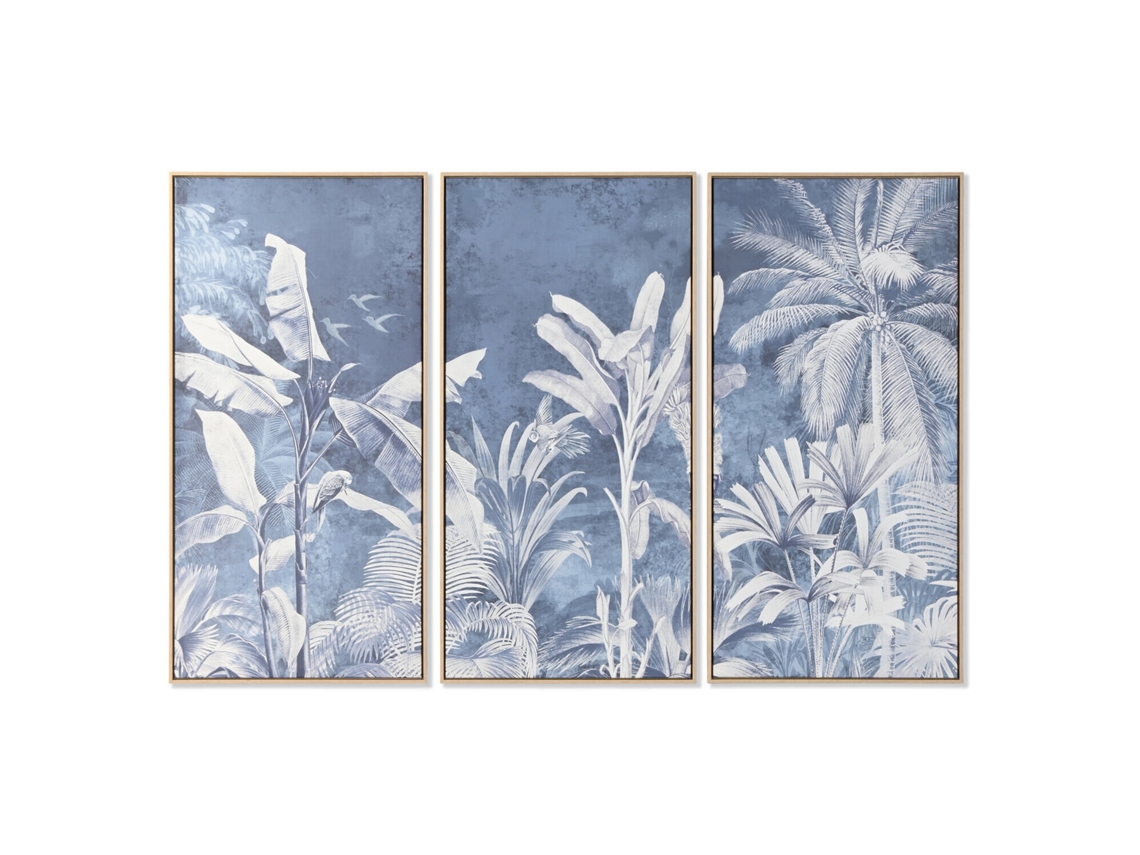 Set 3 Cuadro Lienzo Ps Palmeras 180x4x120cm