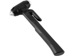2026-martillo De Seguridad Para Coches Herramienta De Escape Emergencia Cortacinturones Y Rompevientos Acero Negro