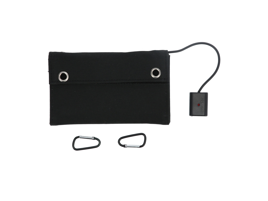 Kit De Panel Solar Plegable De 20 W Con Cargador Portátil Para Viajes, Acampadas Y Uso Al Aire Libre (usb)