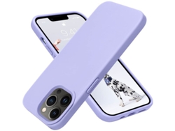 Cubre Iphone 13 Pro Max De Silicona Antichoque Delgado Y Resistente Con Protección Total Y Carga Inalámbrica Rápida