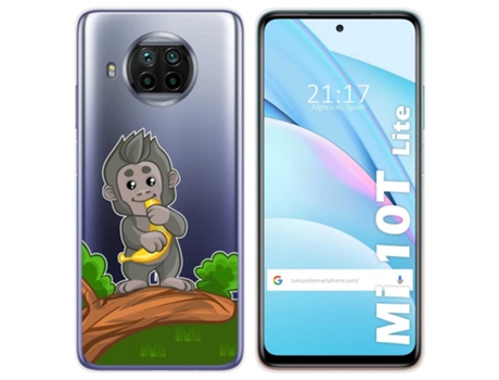 Carcasa Xiaomi Mi 10T Lite TUMUNDOSMARTPHONE Dibujos Transparente Multicolor