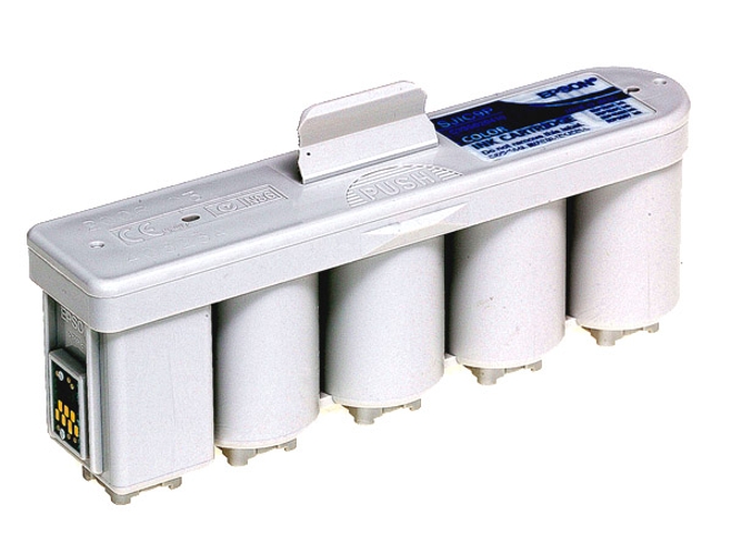 Cartucho de Tinta Original EPSON SJIC10P C33S020411 Negro - para TM C100 Auto Sheet Feeder Model, C100 Roll Paper Model