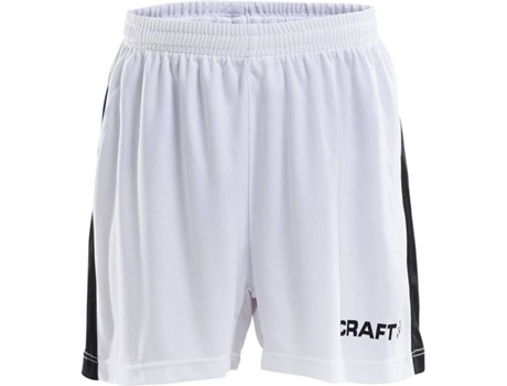 Pantalones para Hombre CRAFT Progress Blanco para Fútbol (158 - 164 cm)